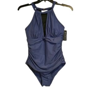 Temp me Swimsuits size Medium brand new  blue color